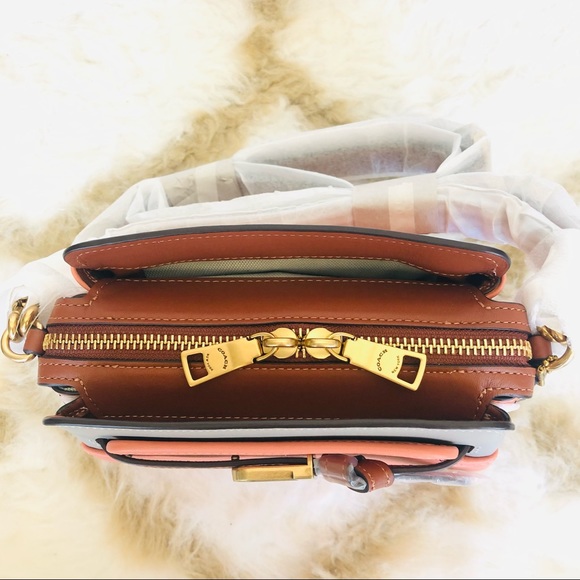 100% Authentic Brand New Coach Tate 18 Crossbody C2632 In Colorblock - Picture 15 of 16